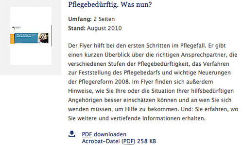 Pflege Pflegebedürftig
